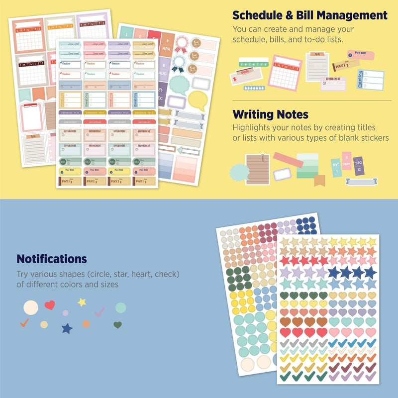 MEETING Stickers for Planners, Organizers and Bullet Journals