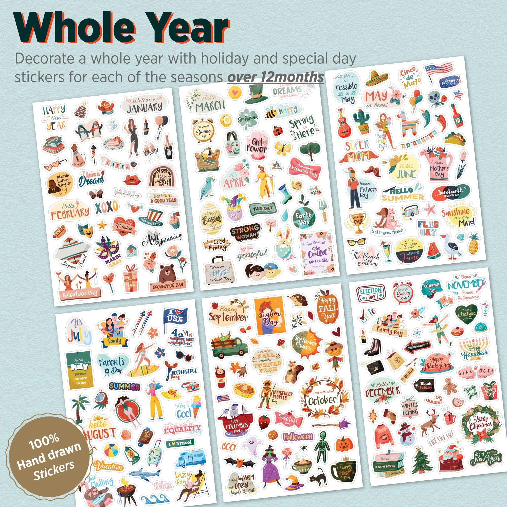 Holiday Time Sticker Facebook Pinterest Twitter