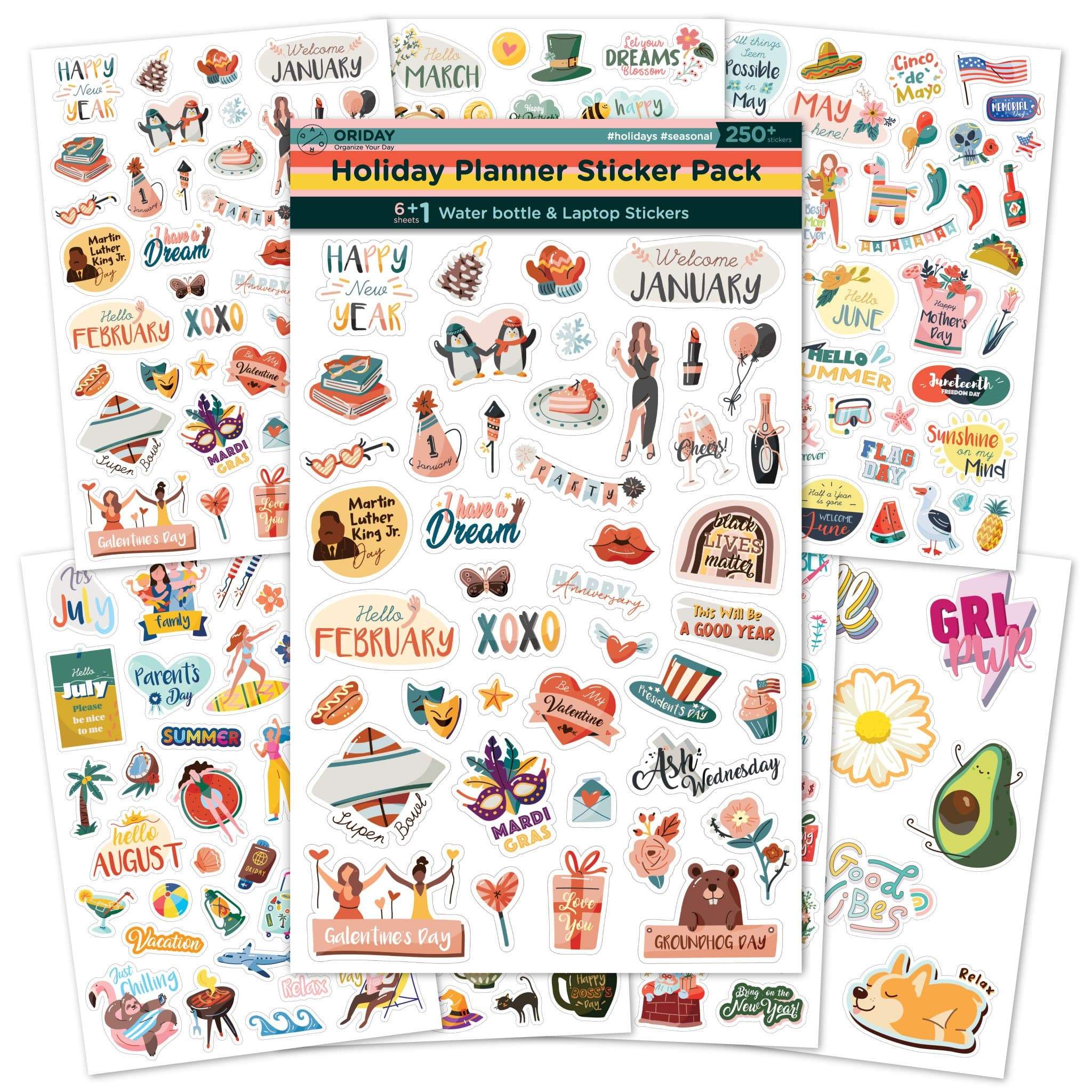day planner stickers