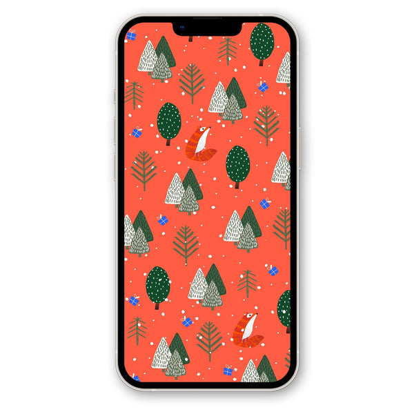**ALL FREE DOWNLOAD** Smartphone background wallpaper for Christmas Holiday - Christmas Tree and Pine - for iPhone, Android 