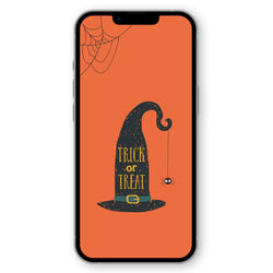 Oriday Free Download iPhone Mobile screen wallpaper halloween trick or treat